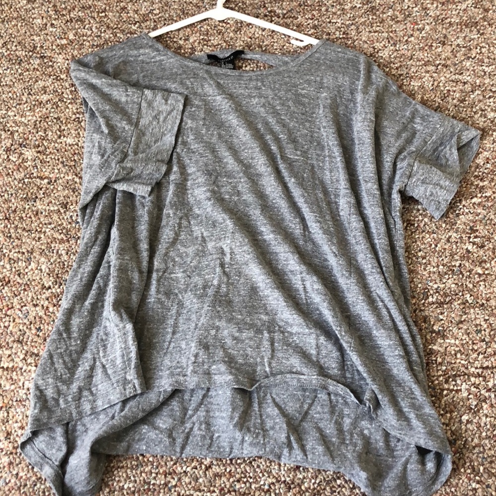 Grey forever 21 tee